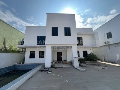 4 bedroom with a swimming pool and a boys quarters house for sale at e
