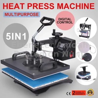 38by 38cm 5- in one heat press machine