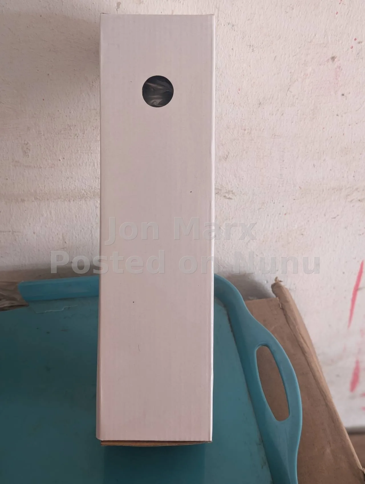 silver water bottle