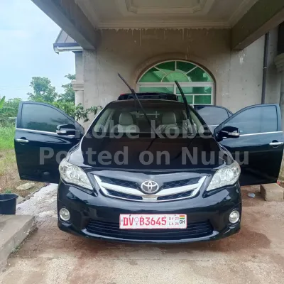 2009 Toyota Corolla face lifted to 2013