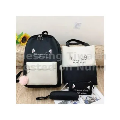 4 pieces Women's Backpacks.