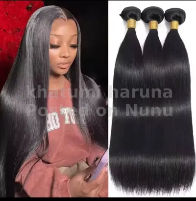 Premium Brazilian Bone Straight Hair Bundles – 100% Raw Human Hair