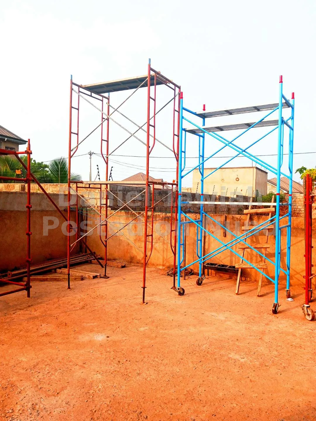 Scaffolds for Rent. A room is 1.8m ↕️ by 1.8m↔️