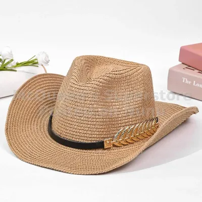 Fedora Straw Hat