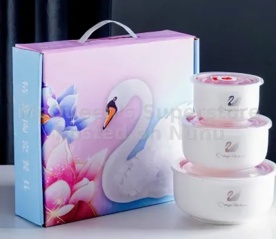 3 in 1 Ceramic Bowl Set