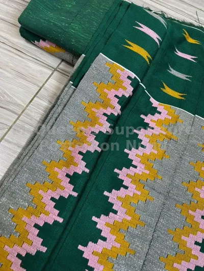 3 Piece Authentic Bowire Kente-Full set(6 yards)