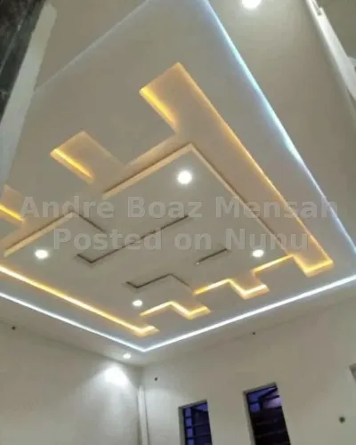 Plasterboard ceiling (advance pop) installation