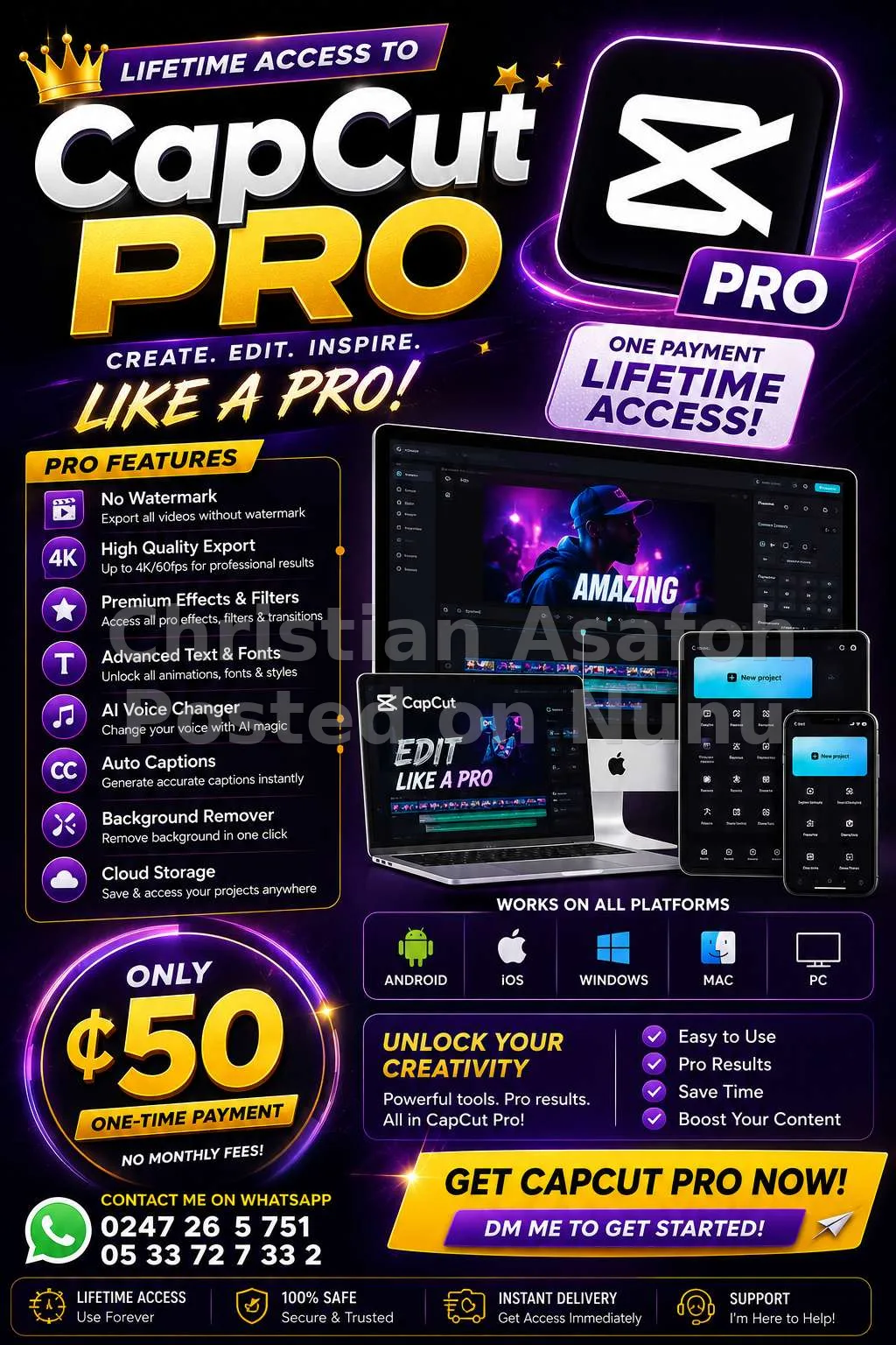 Capcut Pro (Lifetime)