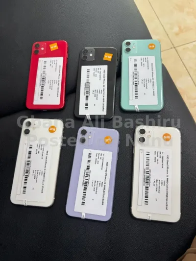 very neat uk used apple iPhone 11, all colors available