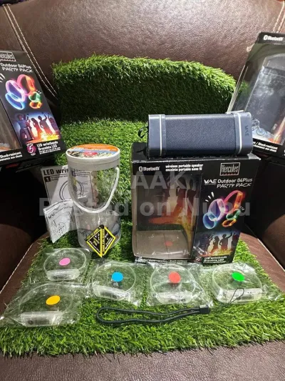 Hercules WAE Outdoor 04Plus Party Pack Portable Bluetooth Speaker