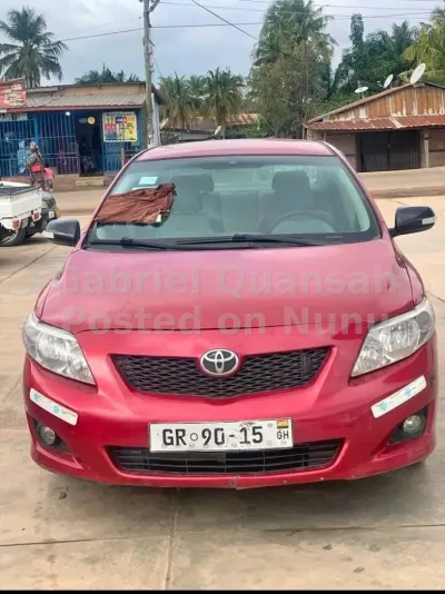 Toyota Corolla 2010 model