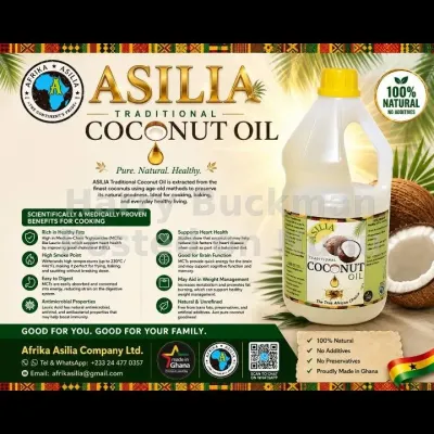 Asilia Traditional Coconut Oil