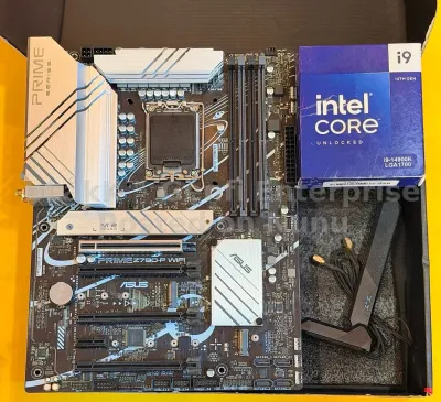 i9-14900K 14Th Gen CPU & Asus Z790 Motherboard