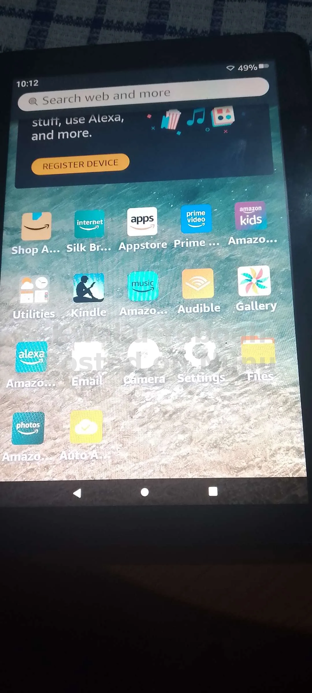 home used Amazon kids tablet 4 cool price