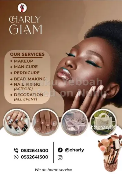 IF YOU NEED HOME SERVICE FOR YOUR NAILS JUST CALL